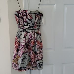 Jessica Simpson strapless dress